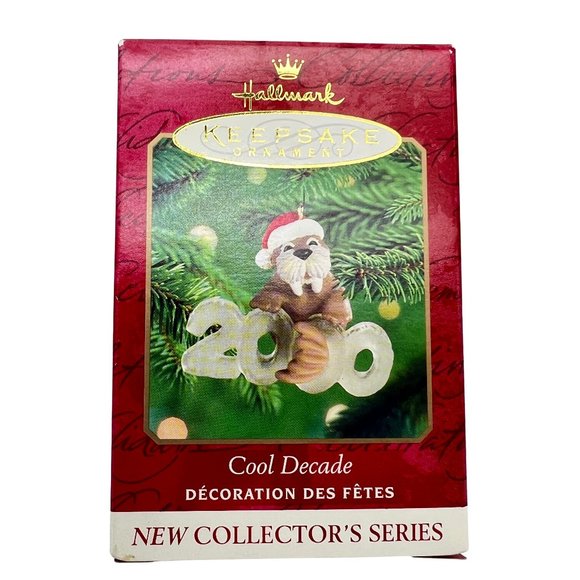 Hallmark Other - Hallmark Keepsake COOL DECADE Walrus Ornament #1 in Series 2000
